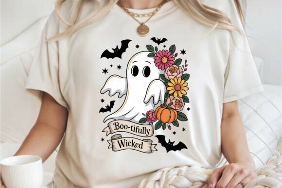 Boo-tifully Wicked Ghost Halloween PNG: Elevating Creative Projects with High-Resolution Digital Art