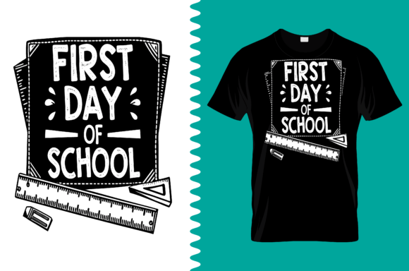 First Day of School Chalkboard Typo: A Creative Asset for Educators and Brands