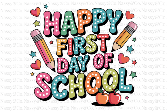 Happy First 1st Day of School PNG: A Creative Essential