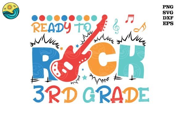 Ready to Rock 3rd Grade PNG SVG: Elevating Back-to-School Creativity