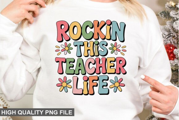 Teacher Sublimation T-Shirt Design
