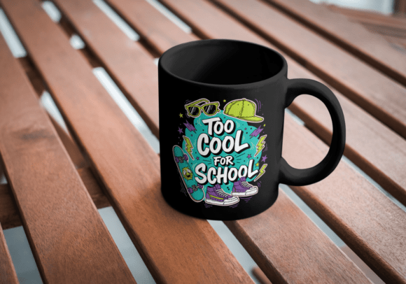 Too Cool for School on Black: Elevating Back-to-School Merchandising with Precision Design